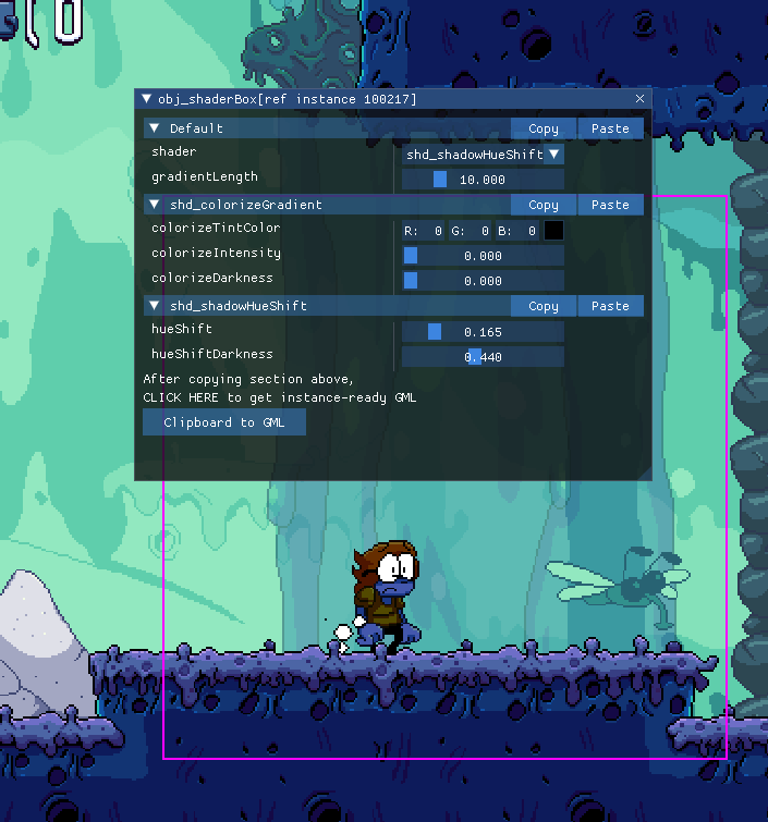 Some internal debug stuff that is interesting 

Hope you like shaders in your videogame!

#totoddities