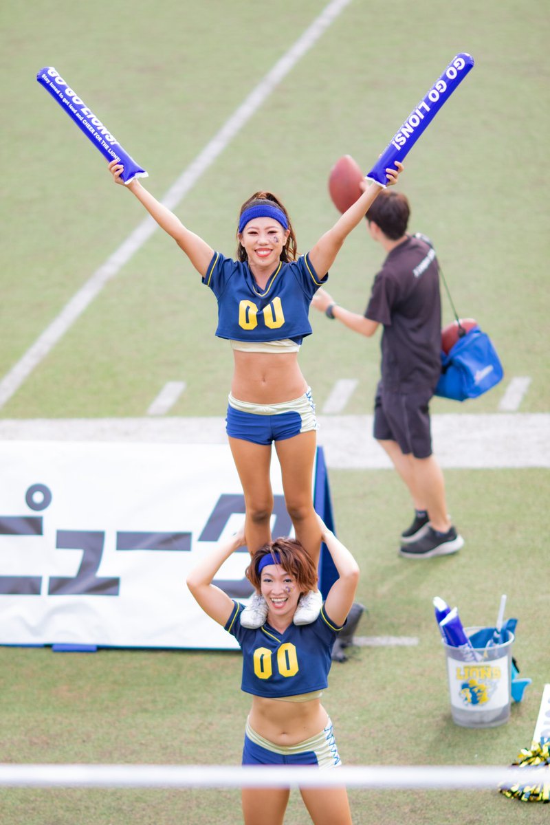 toshipanic's tweet photo. 2023.10.1 X1 AREA 秋季リーグ戦 オール三菱ライオンズ vs 富士フィルム海老名Minerva AFC in 富士通スタジアム川崎
オール三菱ライオンズ チア
らいおんちゃん HISAEさん その1
#アメフト
#Xリーグ
#xleague
#オール三菱ライオンズ
#らいおんちゃん
#チア
#HISAE
#canon7dmarkii
#単焦点135mmF2 https://t.co/DcBuHBkmyJ