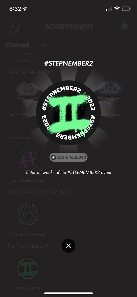 hadenm's tweet photo. @Stepnofficial @GasHeroOfficial #STEPNEMBER2 https://t.co/3O4xsdF3hR
