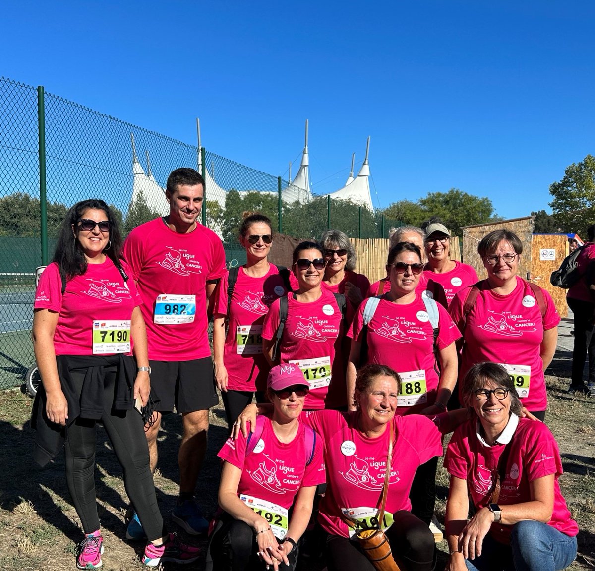 Plus de 100 collaborateurs des équipes d'INOVIE ont participé à la course caritative "Je me ligue contre le #cancer" à Toulouse
Les bénéfices ont été reversés à la Ligue contre le Cancer 31 pour soutenir la #recherchemédicale, accompagner les patients et promouvoir la #prévention