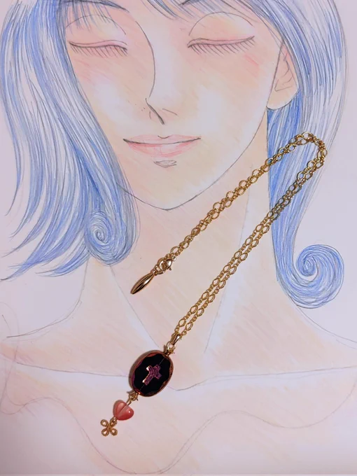 こんばんは(*'ω`*)ノ))今日は、着画に使う絵を描いていました。なんとか2枚出来たので、今日はここまで(*^ω^*)1日お疲れ様です(꜆*ˊᵕˋ)꜆rpもありがとうございます(⁎ᴗ͈ˬᴗ͈⁎)良い夜をね☆。.:*・゜ #ハンドメイド  #アナログ絵 