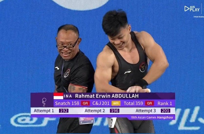 EMAS KELIMA INDONESIA

DARI ATLET TERHEBAT INDONESIA SAAT INI: 

RAHMAT ERWIN ABDULLAH!!!!