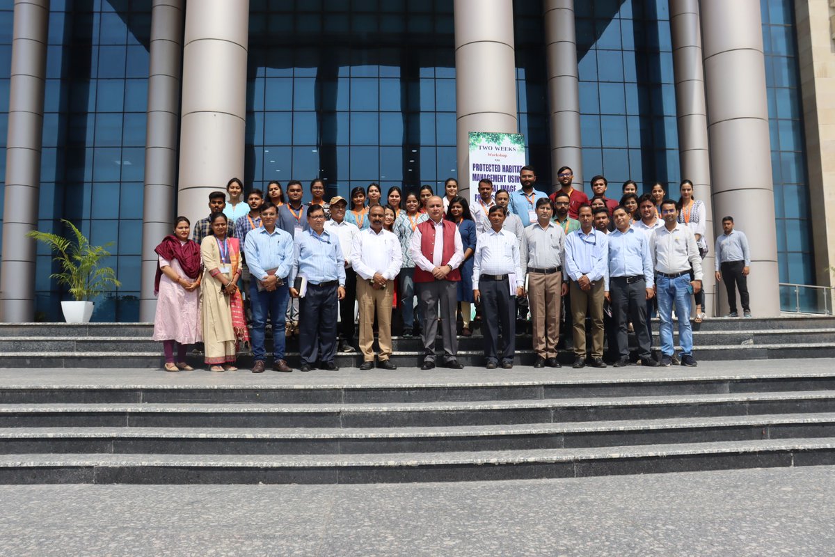 rlbcaujhansi's tweet image. Inauguration of Two weeks DST Funded Workshop on “Protected Habitat Management using Digital Image Processing &amp;amp; GIS” (3-16 October, 2023) at RLBCAU, Jhansi
@AgriGoI @icarindia @nstomar