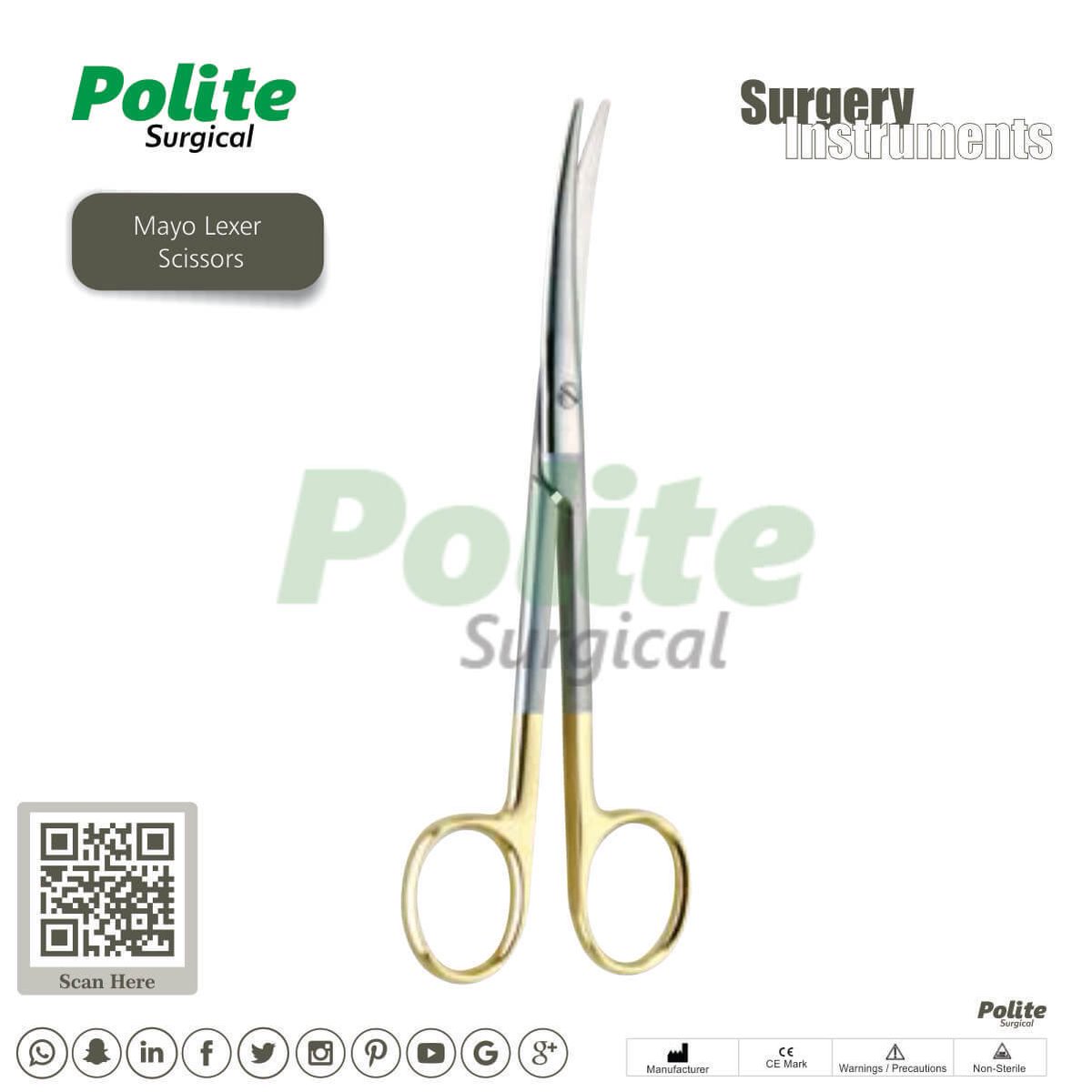 #PoliteSurgicalInternational  Offers #Surgical Instruments for all surgeries specialties #Orthopedic Instruments as well as Orthopedic Implants #Plates #Screw   For more details ☟ inquiries@politesurgical.com politesurgical.com