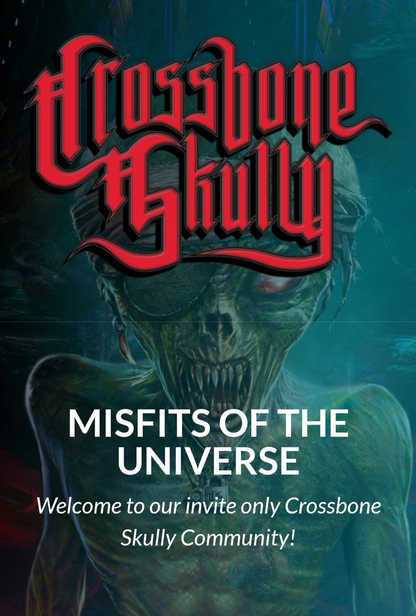 Hey there! 👋 Are you one of Skully's misfits?👽 If so, feel free to create your account under misfitsoftheuniverse.com to join the misfit nation!
#CrossboneSkully #TommyHenriksen #HollywoodVampires