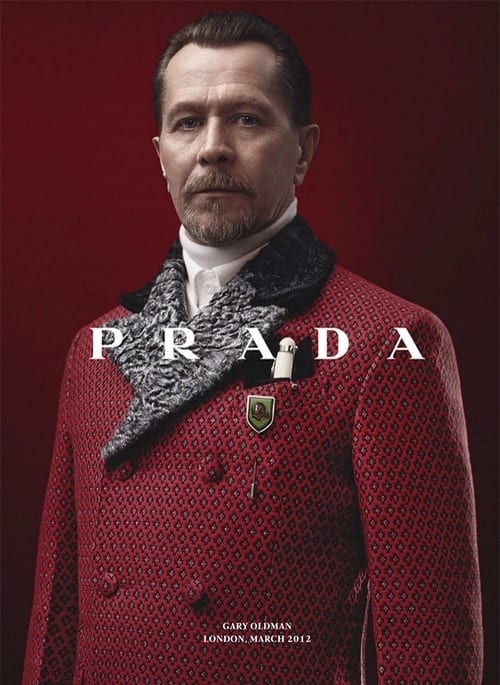 postermantoru PRADAのゲイリー・オールドマン。
