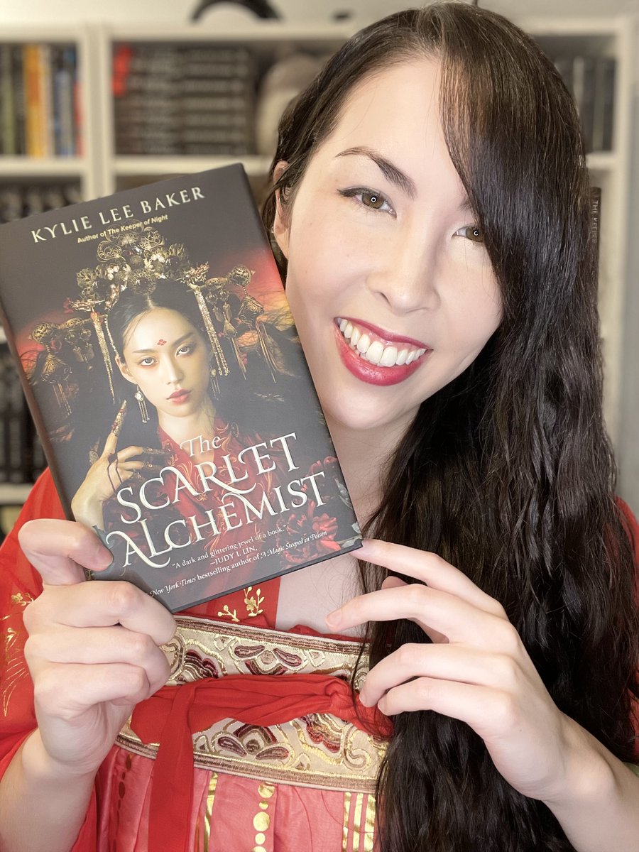 KylieYamashiro's tweet photo. THE SCARLET ALCHEMIST is out today! I'm a book mom x 3! It's also Fullmetal Alchemist Day, which is the perfect day for my FMA-inspired ancient Chinese necromancy book ❤️

Buy: https://t.co/i4OByllFhm https://t.co/B6hHKsEbuV