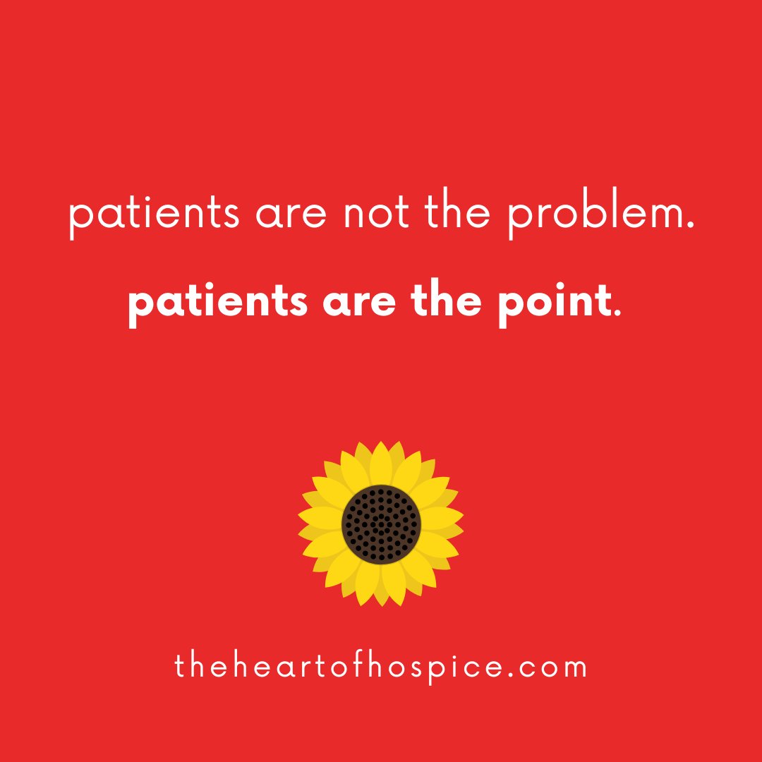 Patients are at the center of all we do in end of life care. #hospice #patient #dying #death #endoflife #patientcentered