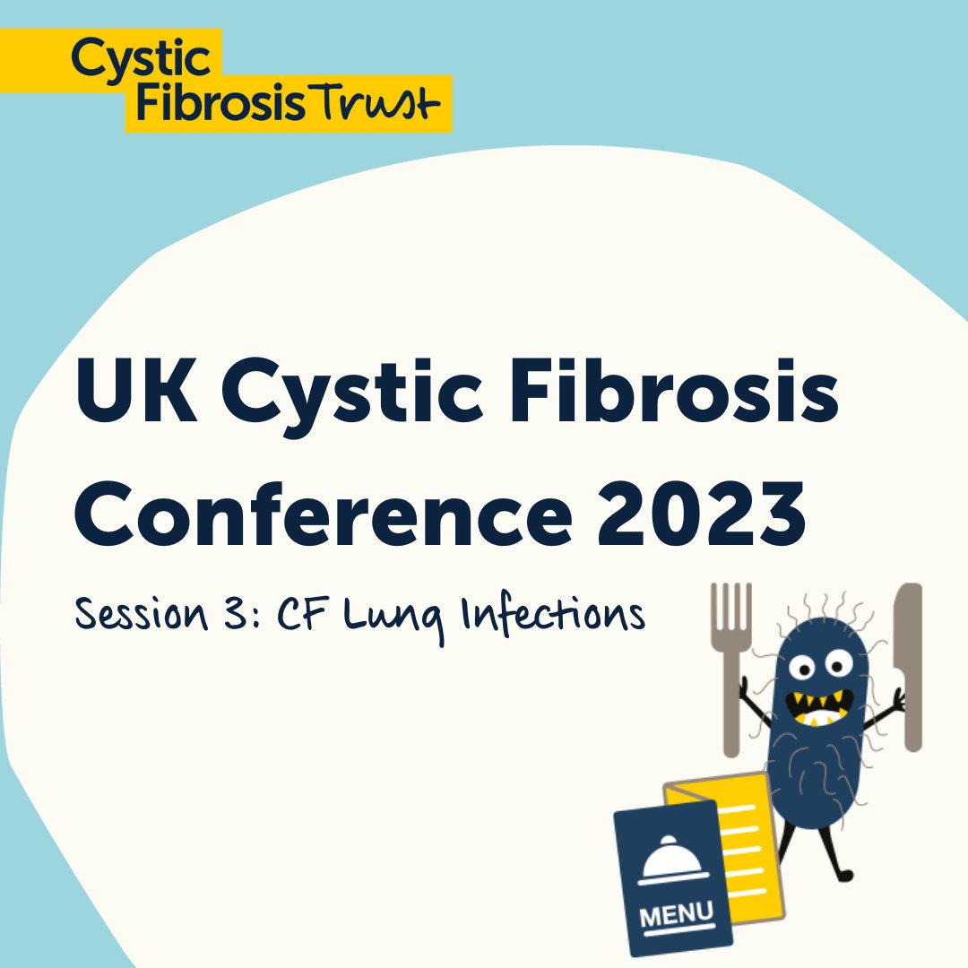 cftrust's tweet image. Settling down at #UKCFC for our next talk on CF lung infections. Updating on what Pseudomonas aeruginosa likes to eat &amp;amp; why that’s important for treating the infections it causes in CF lungs. Nottingham-based Prof Miguel Camara’s research addresses how infections are diagnosed.