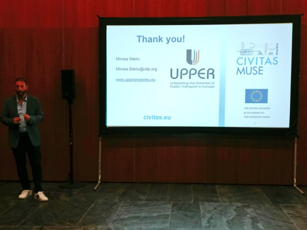 project_upper's tweet image. Its #UpperprojectEu time muchachos! A big shout-out to our project Coordinator @mirceasteriu for the smart presentation @CIVITAS_EU @NetZeroCitiesEU