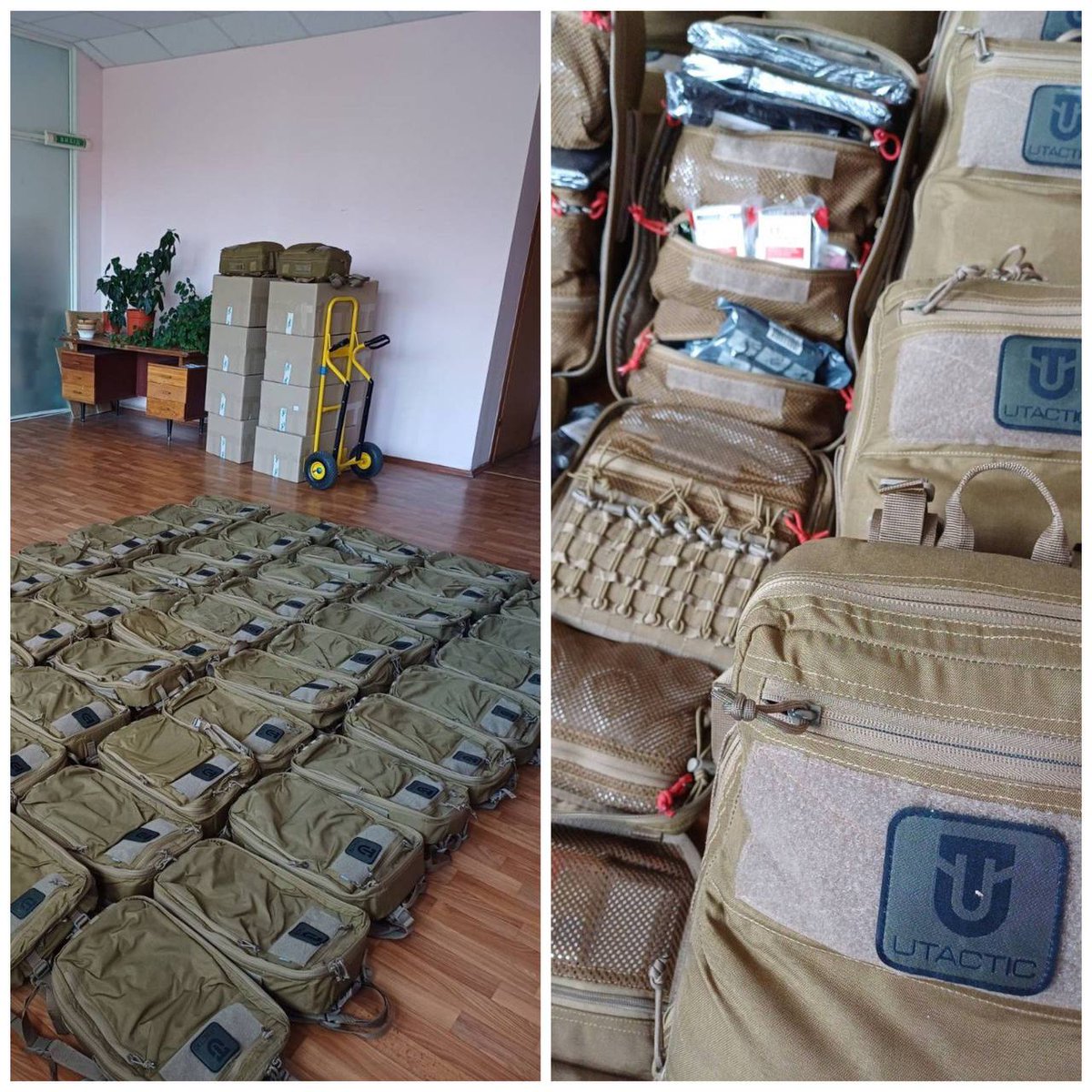 DevoxxUA's tweet photo. 🙌 We extend our gratitude to our speakers, partners, and to each one of you — our participants! Together, we exceeded our fundraising goal, raising €55,872. And 55 backpacks for military medics are ready to be dispatched to the front lines. 
Thank you! Glory to Ukraine! 🇺🇦 https://t.co/JAVGDJziTc