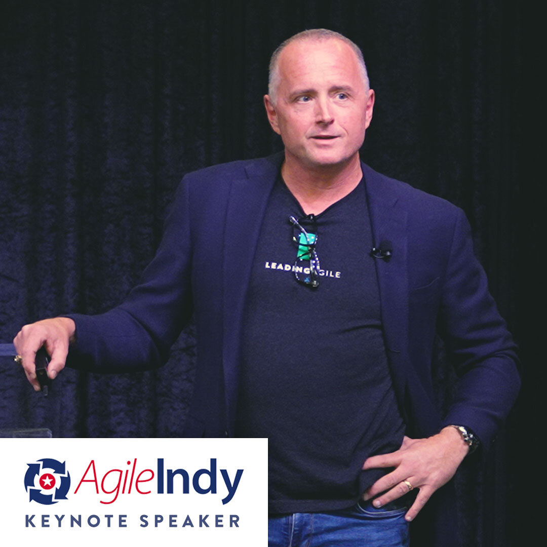 liminalarcgroup's tweet image. We always enjoy spending time out and about in the Agile community. Thanks to everyone who came to see Mike’s keynote at #AgileIndy2023 and to everyone who made this awesome event happen.