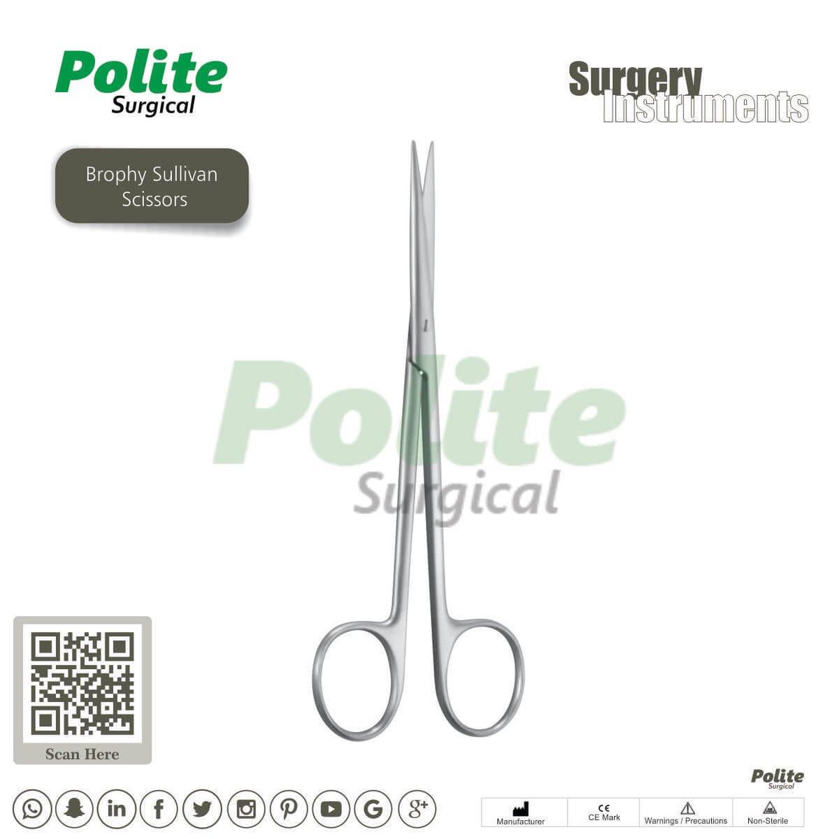 #PoliteSurgicalInternational  Offers #Surgical Instruments for all surgeries specialties #Orthopedic Instruments as well as Orthopedic Implants #Plates #Screw   For more details ☟ inquiries@politesurgical.com politesurgical.com