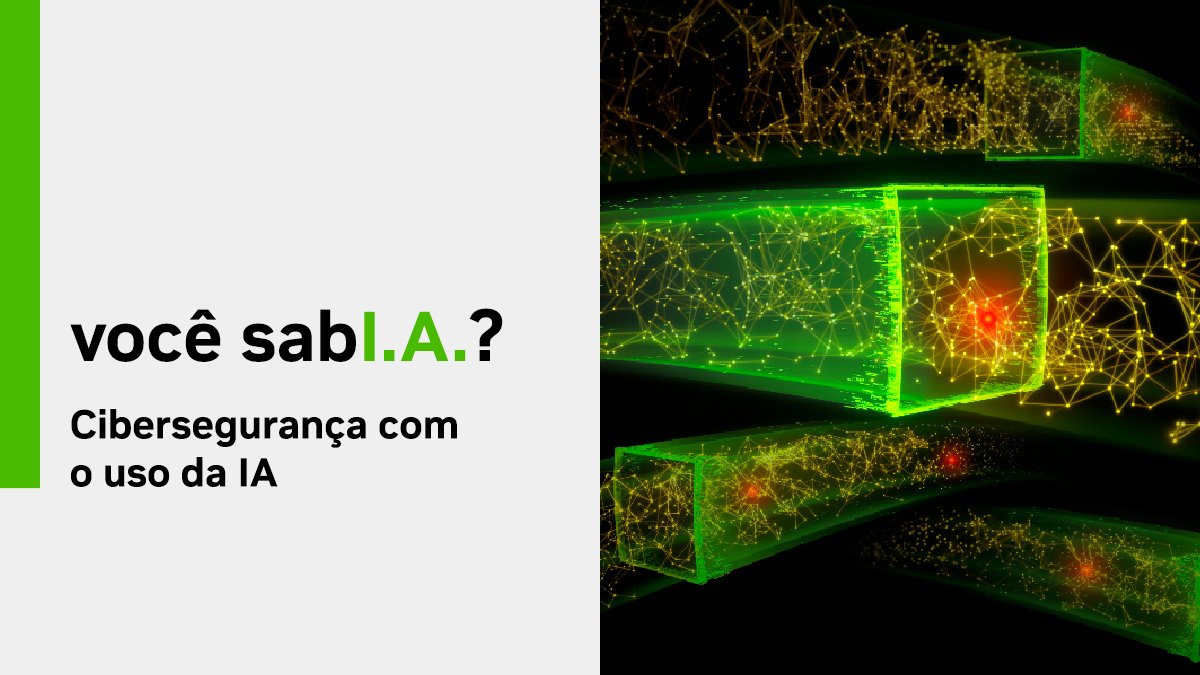 NVIDIABrasil's tweet image. você sabI.A. que as empresas já estão utilizando a inteligência artificial para detecção de ameaças de ataques desde os data centers até o edge? Saiba mais: nvda.ws/45ouiBH

#NVIDIABrasil #NVIDIANetworking #vocêsabIA #cibersegurança
