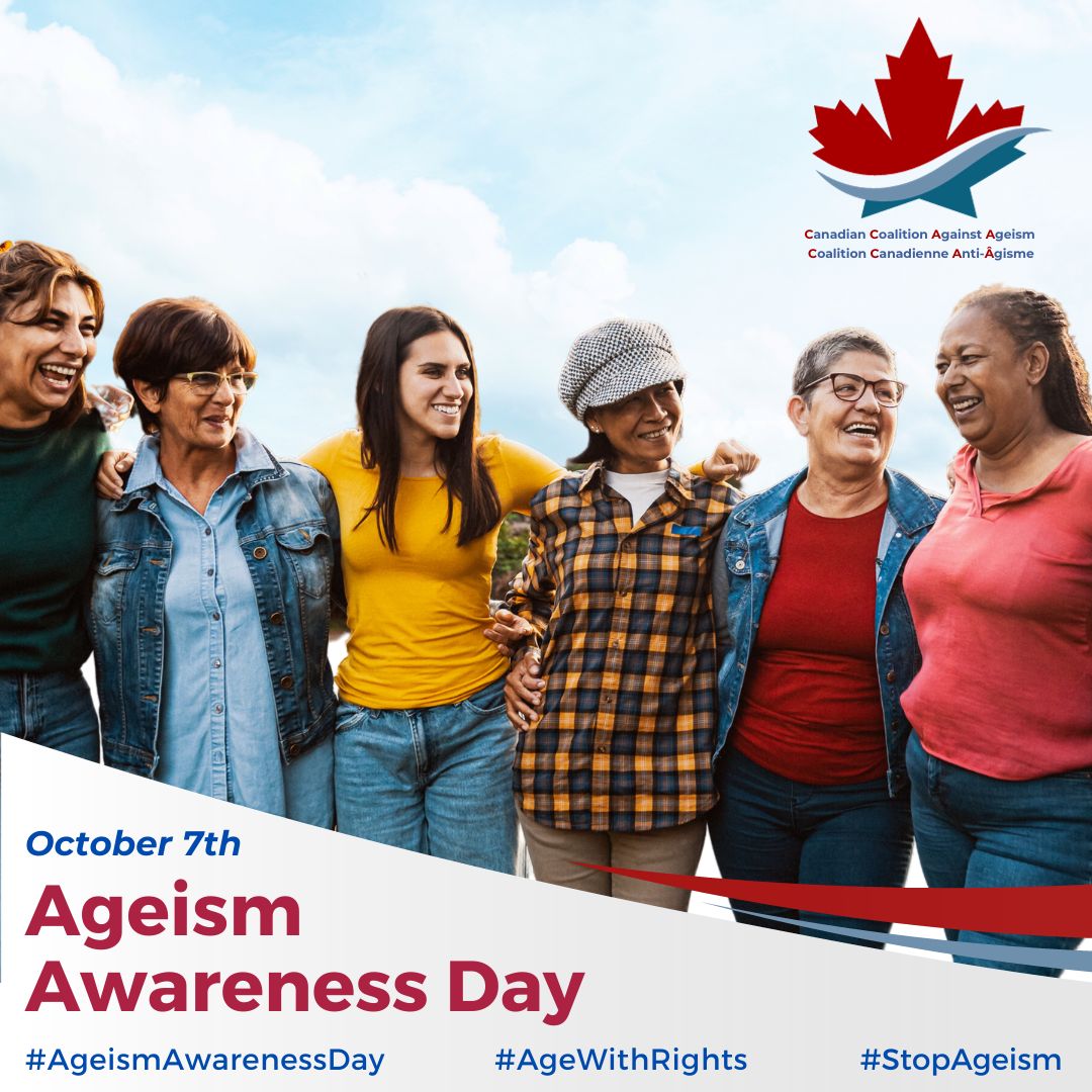 People have the right to work at any age. Talent is ageless. Teams with older and younger people are more creative and productive.  #StopAgeism  #AgeismAwarenessDay #CCAAgeism <a href="/SeamusORegan/">Seamus O'Regan Jr</a> <a href="/BobRae48/">Bob Rae</a> <a href="/APClarkson/">Adrienne Clarkson</a> <a href="/IE_OlderPersons/">Claudia Mahler - UN Independent Expert</a>

Join the movement bit.ly/CCAAgeism