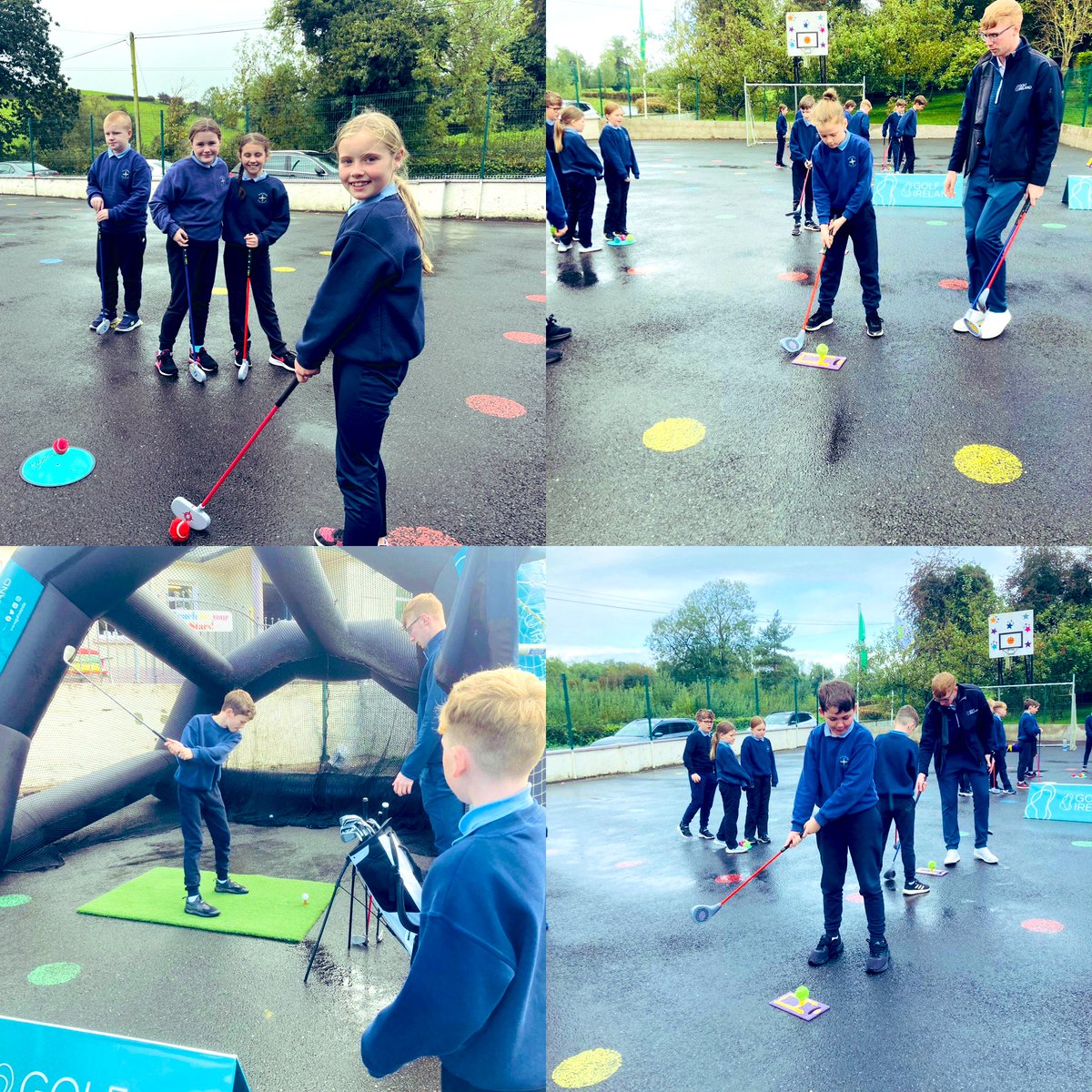 scoilbhrideNS's tweet image. Thank you so much to Morgan @GolfIreland_  for a brilliant  ⛳️ learning experience today! We all loved it!🙌🏻 Huge thanks to @CromwellCillian #MonaghanSportsPartnership 👌⭐️ #opportunities #activefun #wellbeing 
@sportireland @MonaghanCoCo @RTEjr @ActiveFlag @HSEschoolsteam