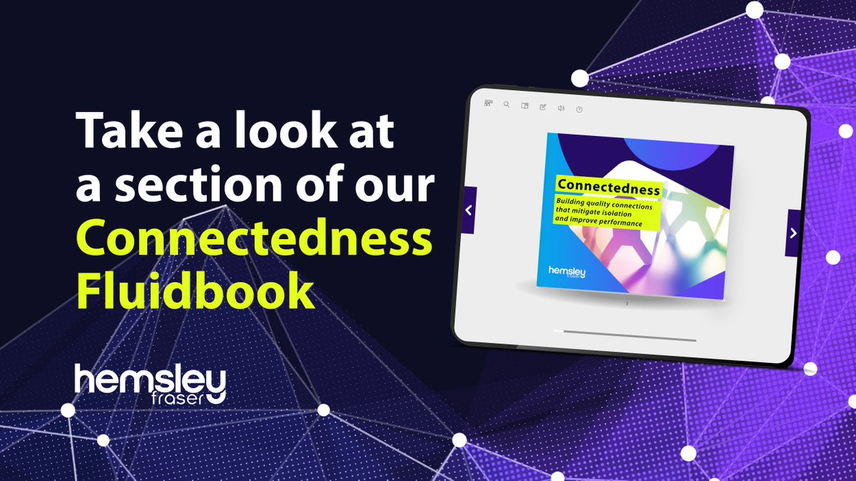 HemsleyFraser's tweet image. Who wants a sneak peek of our Connectedness Fluidbook?

Take a look now: eu1.hubs.ly/H05rTZV0

#connectedness #elearning #learningandevelopment #engaginglearning