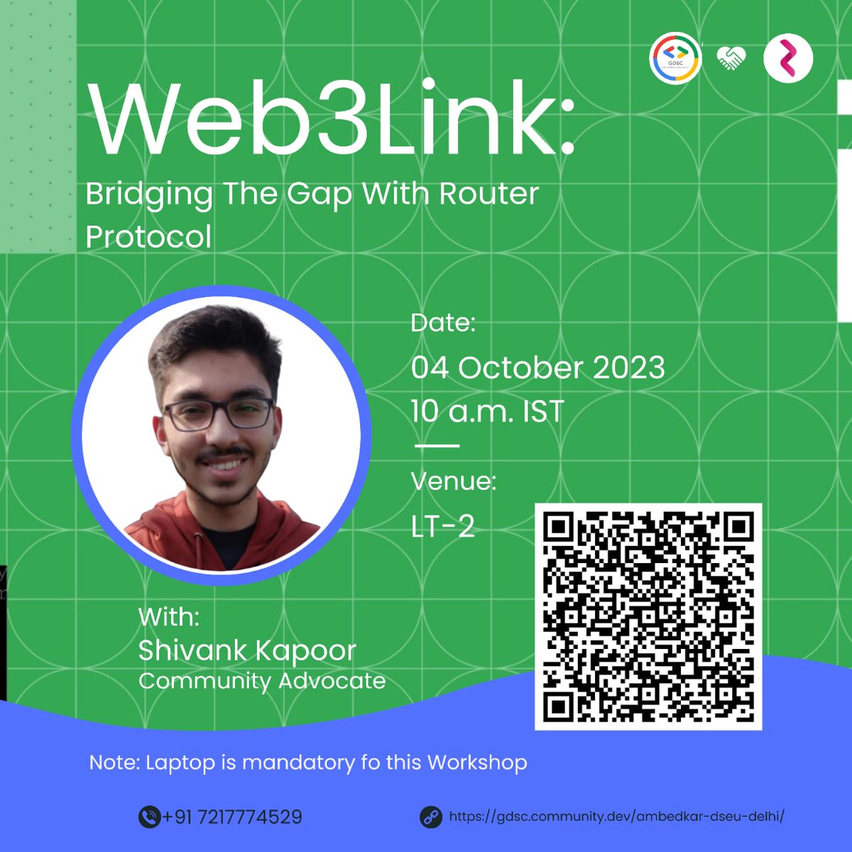 xshivank's tweet photo. Tomorrow we'll be conducting an event in collaboration with @RouterDelhi x @ambedkargdsc
We'll be learning about Blockchain, deploying contracts and have fun!
If you'll be around then less catch up! π π»
WAGMI π https://t.co/RkaoTwUYnS