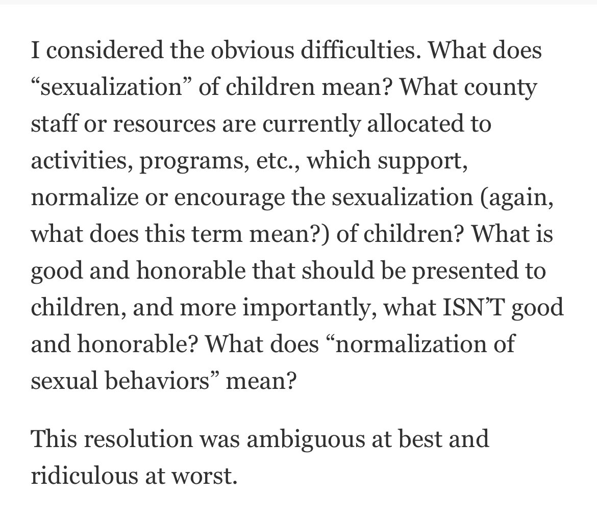 Thank you, Ray Buursma, for your kind column today. The childhood innocence Resolution was simply another in a series of unfortunate actions that create uncertainty for staff as they go about their jobs of offering top notch services to residents. hollandsentinel.com/story/opinion/…