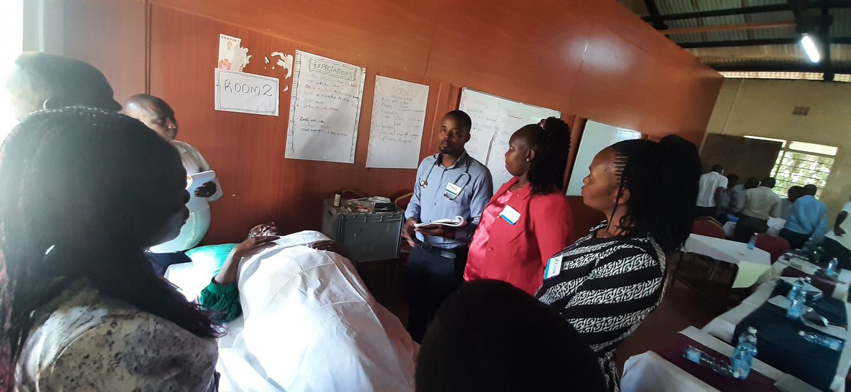 LSTM_Kenya's tweet photo. @LSTMKenya in collabo' with @NCKenya &amp; @Kmtc_official supports the #Midwifery Educators thru the practical component of the CPD program training in #Kenya to strengthen their teaching, assessment &amp; feedback skills by @WHOKenya &amp; @world_midwives 
Thank you @JNJGlobalHealth @UNFPA https://t.co/QNopmQ4mV5