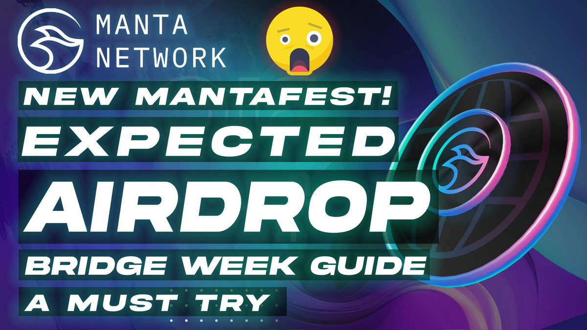 🌋A Mega thread on <a href="/MantaNetwork/">Manta Network (🔱,🔱)</a> Manta Fest &amp; expected 🪂

👇In this🧵
✅Project details
✅Expect Airdrop reason
✅Manta Fest

💰Well backed
💰$60M funding
✅<a href="/binance/">Binance</a> backing
📆Very old project

🪙No token

🤔High potential of #Airdrop if we interact on mainnet

💙Like
🔁RT
📚👇