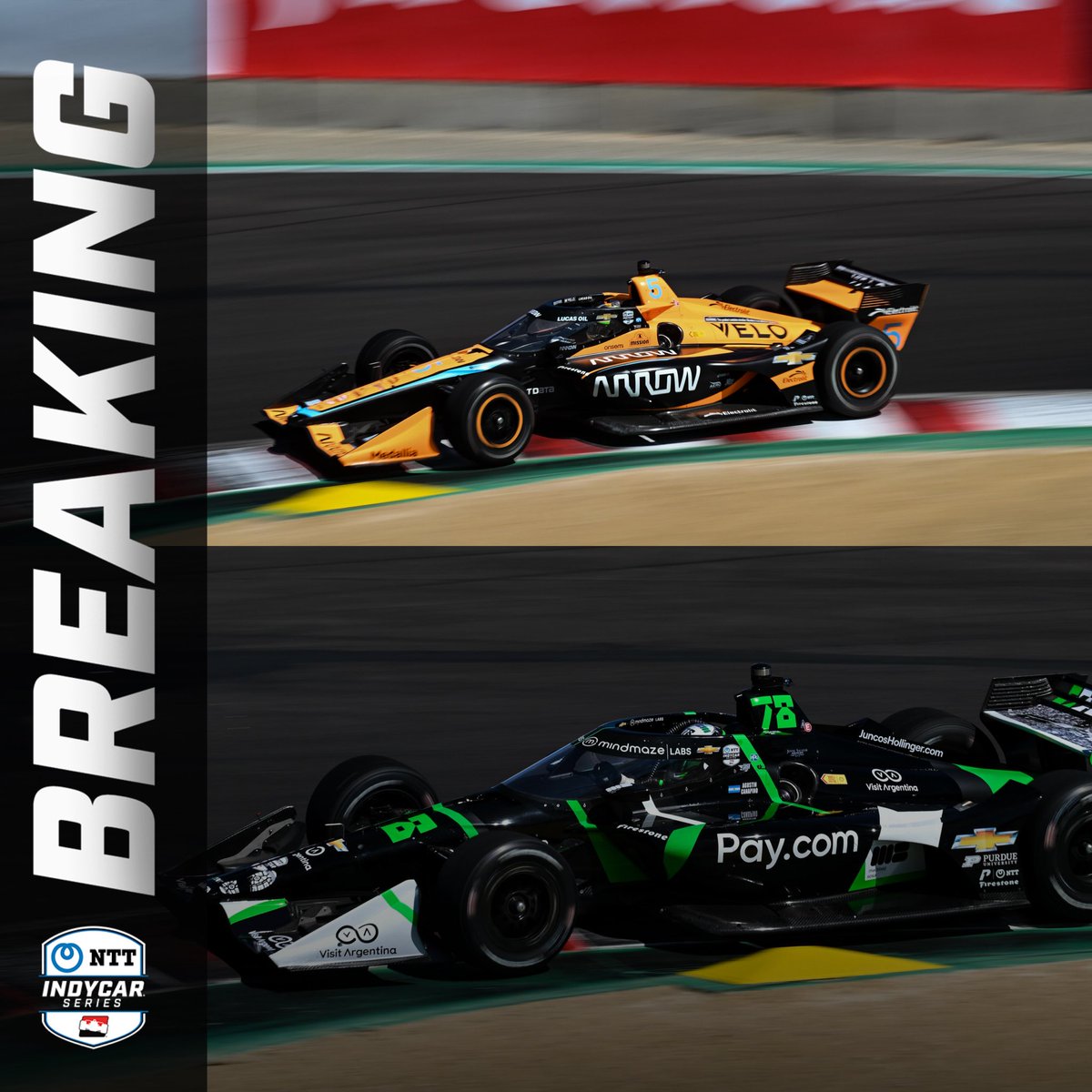 BREAKING NEWS: McLaren Racing announces its plans to enter a strategic alliance with Juncos Hollinger Racing to benefit both teams.