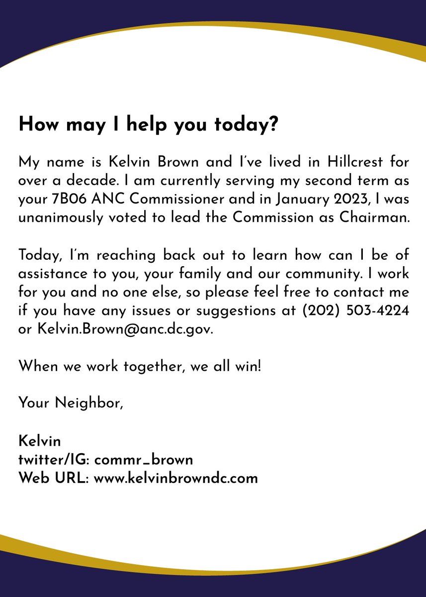 commr_brown's tweet photo. #howmayihelpyou engagement activities have kicked off across #ANC7B06 Over the past month we have gone door to door engaging our neighbors, sharing contact info and gathering any/all concerns from the community. Together, we are making a difference… https://t.co/Hq65W59QI9