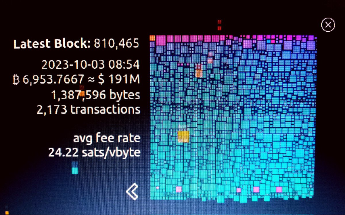 PupusasG's tweet image. You should use your own #bitcoin Block Explorer to keep privacy. Do not share your utxo, ip, address and location with third parties.
Try #Bitfeed or #Mempool app on your own server.