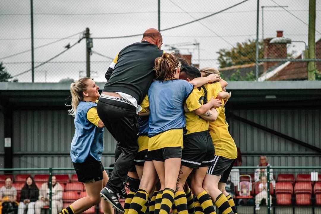 In to the next round of @FACupWomens  3rd qualifier next love the celebrations