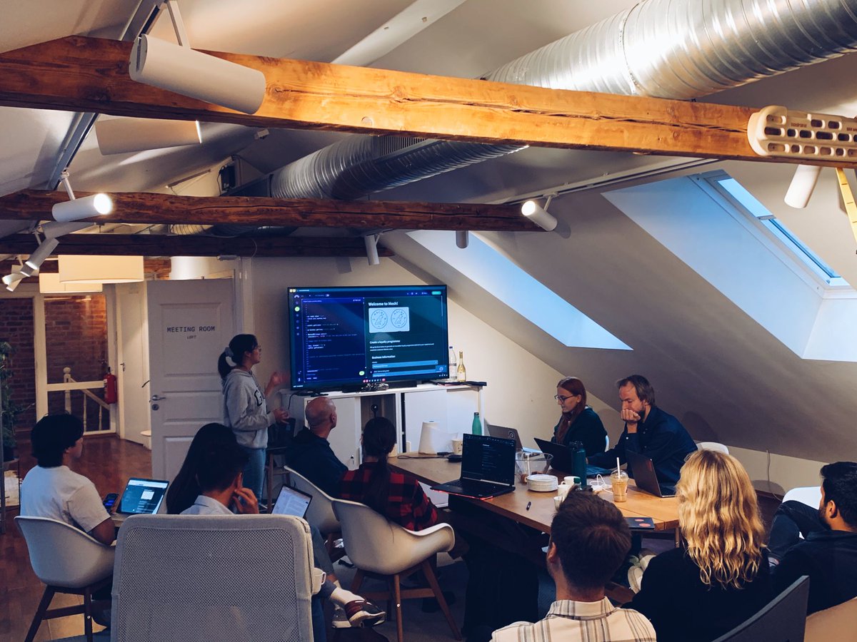 💜🥳 Thank you to everyone who spent the day at our HQ last week building and entertaining us with their AI-powered app demos and AI #startup POCs. 
It was our 1st informal #hackathon / #pitchcompetition but definitely not our last. 💜🥳