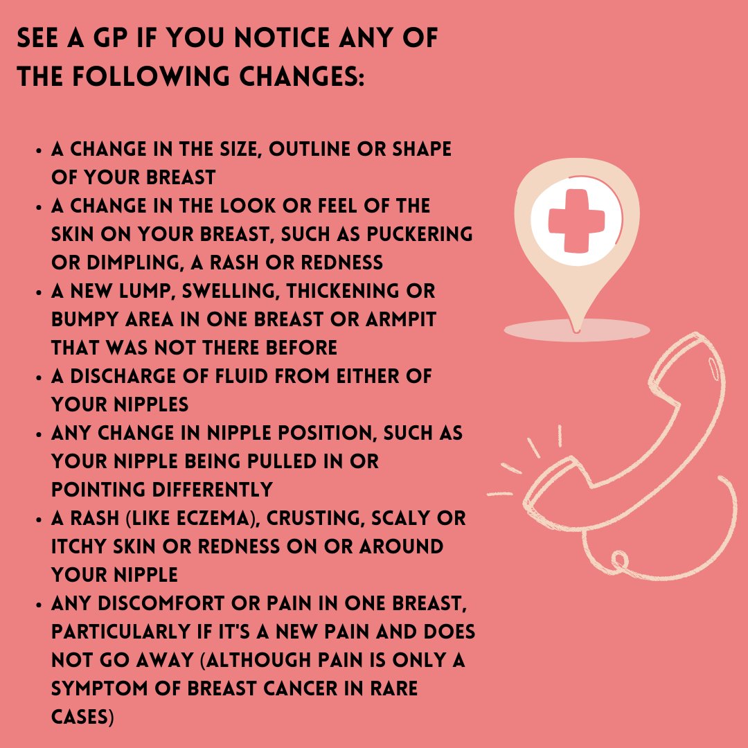 It's #breastcancerawarenessmonth2023 and here's our reminder to check your breasts! A simple check can make all the difference. See the guide below and check out our bio for a link to more breast cancer info.
#checkyourbreasts #BreastCancerAwareness #BreastCancerFighter