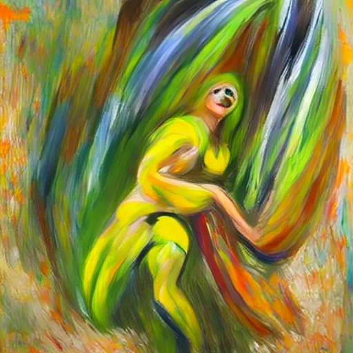 AIの考えるダンシングバナナ #mitsuad1 #AIart ※mitsua diffusionは倫理的課題を解決することに重点がおかれた比較的クリーンな画像生成AIです(