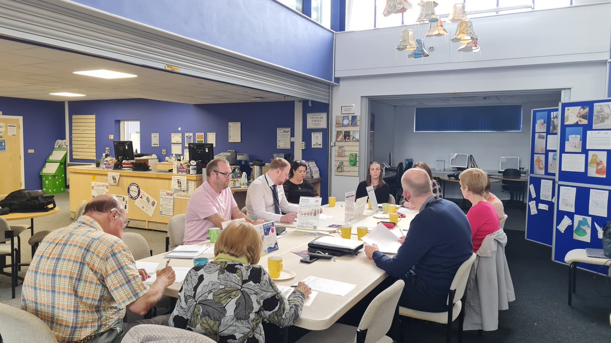 Great to catch up with everyone at the Staffordshire Moorlands and Newcastle Community Managed Library Network Meeting <a href="/StaffsLibraries/">Staffordshire Libraries</a> <a href="/SCCCCM/">Chris Plant</a>