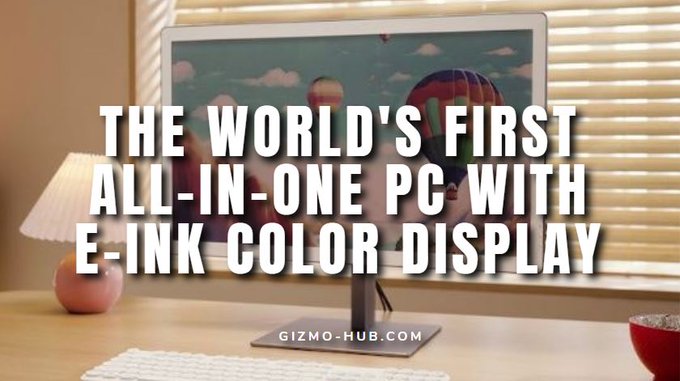 bigme pc with e-ink color display