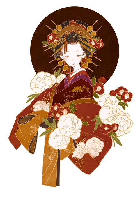 「circle japanese clothes」 illustration images(Latest)