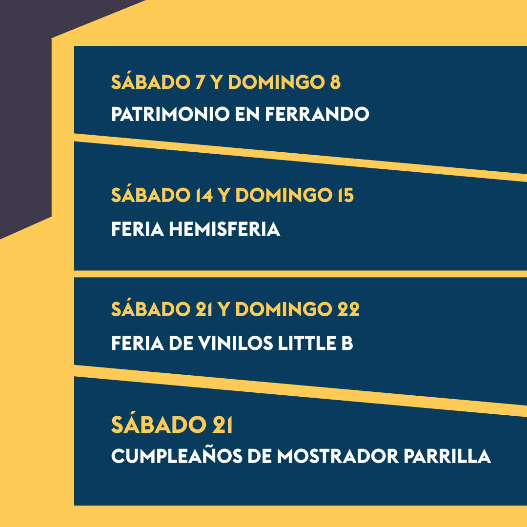 ¡Bienvenidos al Mes del Legado y la Cultura en <a href="/MercadoFerrando/">Mercado Ferrando</a>! un mes donde vamos a viajar juntos y rememorar un poquito de nuestra historia, costumbres y sabores locales 🇺🇾 ¿estás listo? ¡Conocé la grilla! 🇺🇾🙌