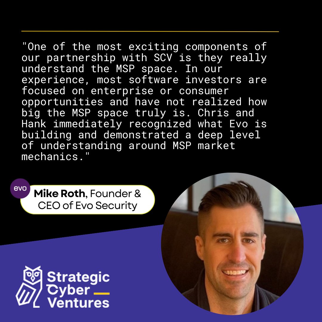 We are excited to announce that we have invested $1M into <a href="/evosecurity/">Evo Security</a>'s latest seed funding round. 

Read the full announcement here to learn more about our new partnership with Evo Security: lnkd.in/gjRKxrKC

#venturecapital #seedfunding #cybersecurityinvesting