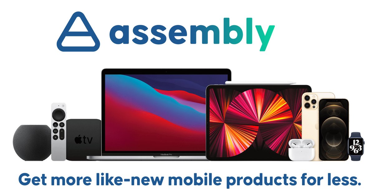 oneassembly's tweet photo. Another big week here at Assembly! We've got over 4,000 units available this week, including computers, tablets, wearables, phones, and accessories. Check out our full inventory here: https://t.co/EpfY1lYILb
#oneassembly #auction #mac #galaxy #iphone #samsung https://t.co/KLObuyTfRu