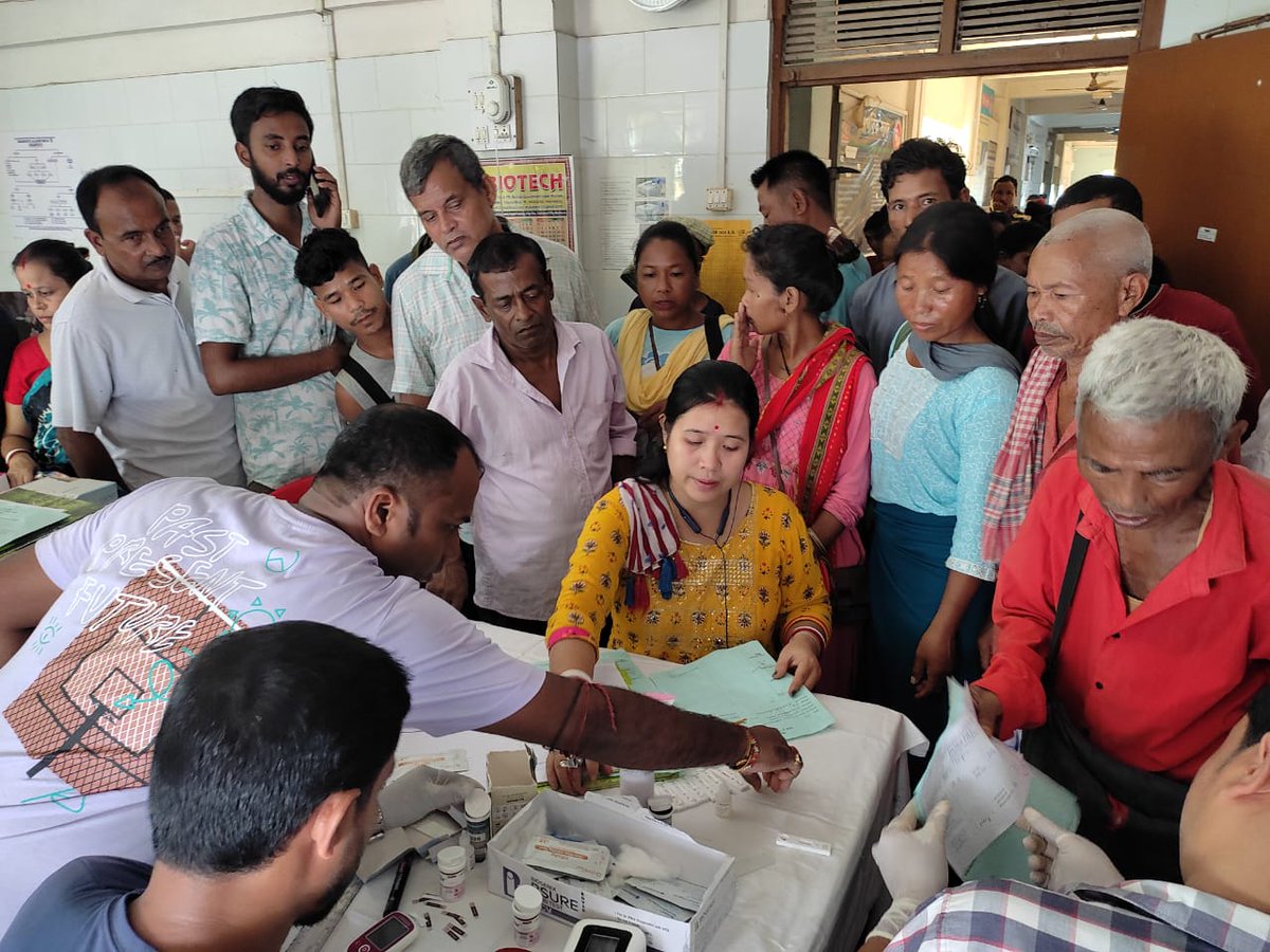 NilkantaDebbar2's tweet photo. Today3/10/2023, Health MELA, NITI AAYOG HEALTH CAMP, UNDER DASDA PHC, https://t.co/Bdd2HAx282