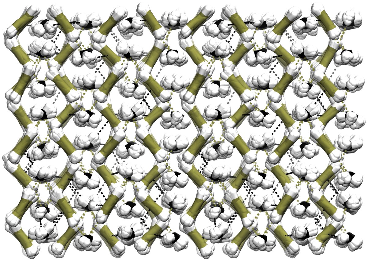 rcremsing's tweet photo. Check out @atulCthakur's latest preprint: https://t.co/kNzBlANhsp

Nuclear quantum effects in a 🪐 Titan 🥶 plastic co-crystal with neural network potentials + ring polymer molecular dynamics simulations 💪 https://t.co/s4IJ56E8W2
