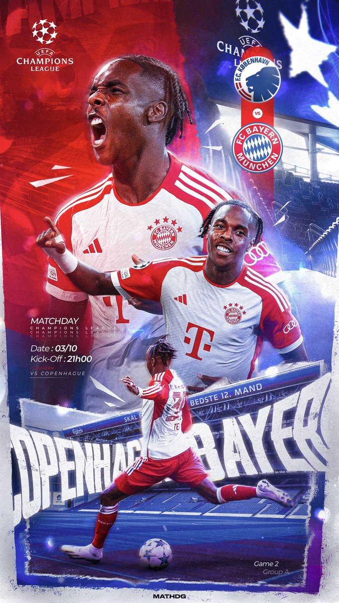 mathis1169's tweet image. Création du gameday pour #mathystel 🪄

#ChampionsLeague #UCL #BayernMunich #football