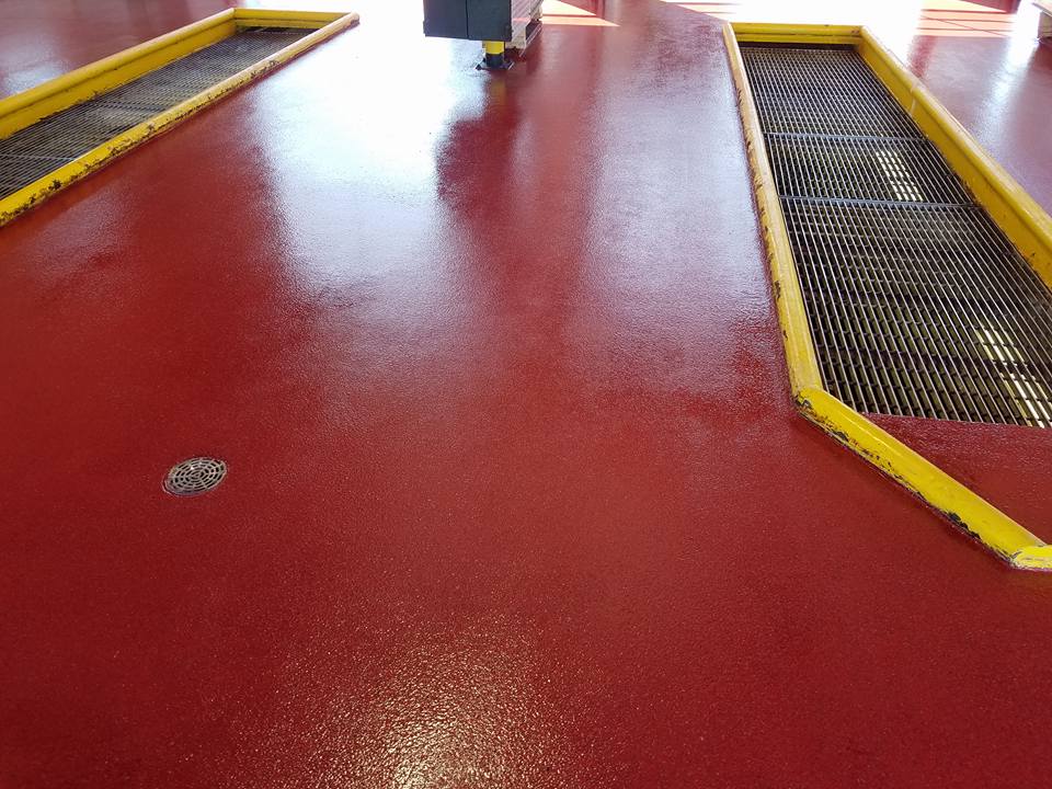 elitecrete's tweet image. Another automotive service center has their floors restored with a HERMETIC™ Stout Floor. This new coating is slip-resistance (even when wet), easy to clean, extremely durable &amp;amp; resistant to petrochemicals. 

#automotiveindustry #durableflooring #industrialflooring #elitecrete