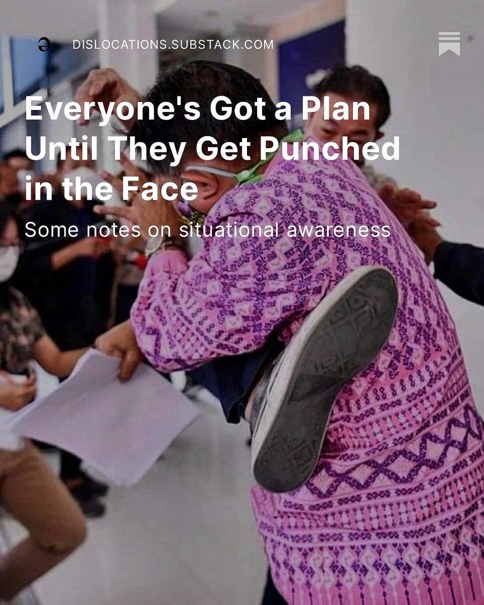 Lmao. That last tweet had the wrong link, cause I’m an idiot. This is the actual recent newsletter. dislocations.substack.com/p/everyones-go…