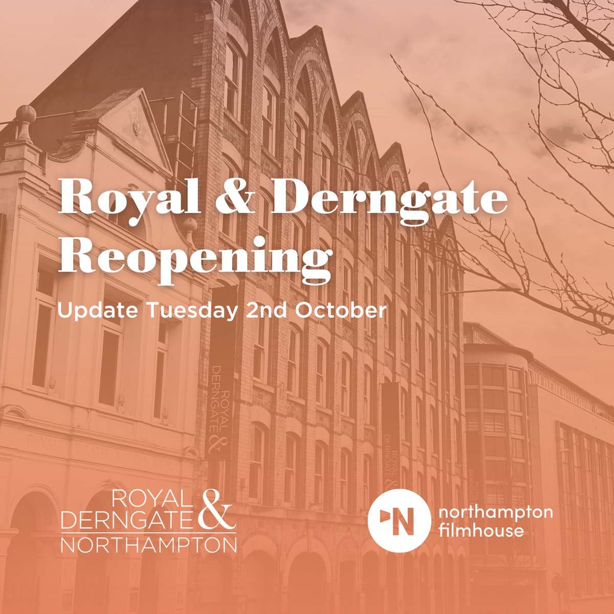 We are pleased to announce our reopening plans for both our main theatre spaces. Please find a full update here: royalandderngate.co.uk/news/reopening…