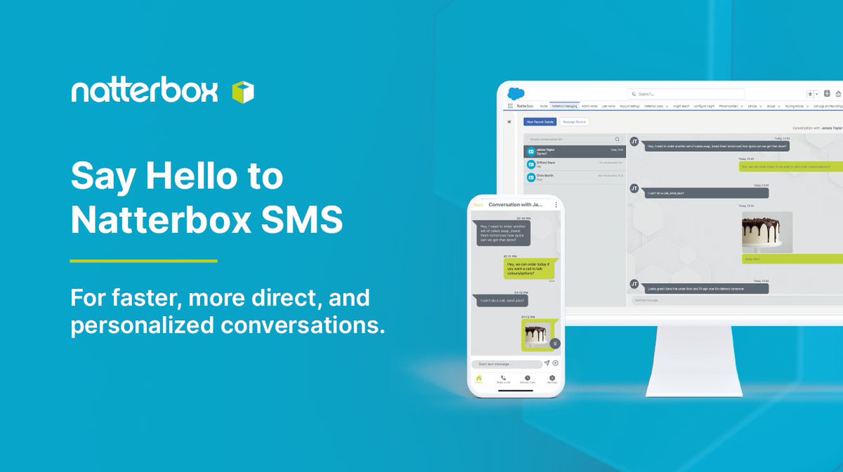 We’re proud to announce the addition of SMS capabilities to our platform. With SMS, you can enjoy more convenient, on-the-go communication, drive efficiency, and deliver more wow moments.
natterbox.com/products/sms/

#natterbox #sms #contactcenters #multichannel #omnichannel