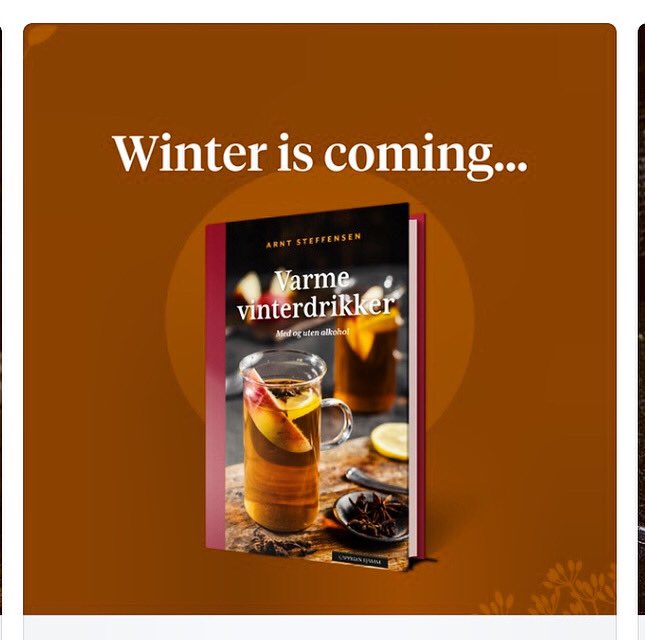 Årets kanskje hyggeligste bok kan bestilles her:
norli.no/boker/hobby-og…