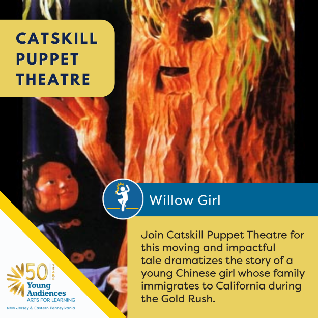yaaflorg's tweet photo. Catskill Puppet Theatre's "Willow Girl" uses fantasy and drama to highlight some of the problems an immigrant child faces while experiencing discrimination in a small community.

Learn more about this program: https://t.co/NBSzZIVBwZ

#Arts4Learning #ProgramSpotlight #Theatre https://t.co/KYMr3tRSCk