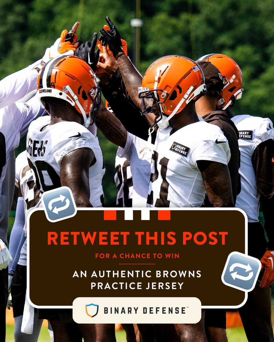 hit us with a RT for your chance to win an authentic jersey worn by one of the guys at practice, courtesy of @Binary_Defense full rules ➡️ brow.nz/qtxa