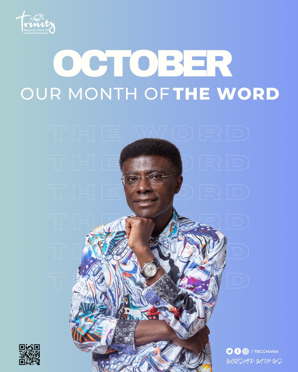 This October you will experience the tangible power of The Word in your life. You will see The Word of God working out for your good. You and your family will remain standing on The Word of God. No harm shall come near you because you are grounded and established in The Word!