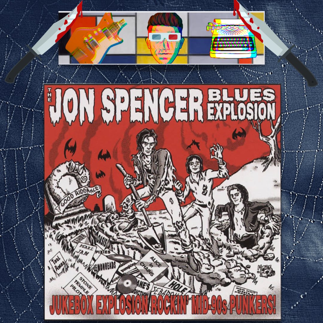 ComTriyou's tweet image. No. 9 on my Halloween albums/cover list. JSBX, Jukebox Explosion. #Halloween #vinyl #vinyladdict #vinyl #bluesexplosion